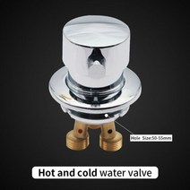 스플릿 2 또는 3 웨이 다이버터 폭포 욕조 탭 황동 냉온수 믹서 자쿠지 핸드 샤워 목욕 데크 장착, WF-115-LRF-3K