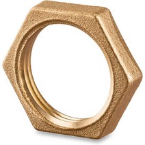 Locknut 2.5cm1인치 NPT 암 육각 락너트 황동 파이프 피팅 129844