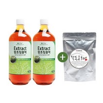 함초발효액(함초액/진액)900ml X 2병 + 작두콩차 20티백, 2개, 상세페이지 참조