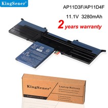 KingSener AP11D3F Battery For Acer Aspire S3 S3-951 S3-391 MS2346 AP11D3F AP11D4F 3ICP5/65/88, 한개옵션0