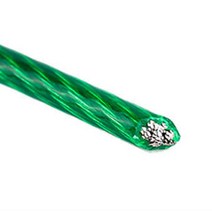 PVC코팅 와이어로프 철사선 능형 양계망 녹색 8mm 1M