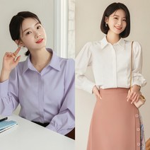 시크라인 메츠거 퍼프 블라우스 CLMA-B-29