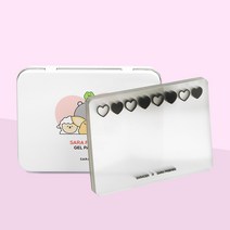 사라프렌즈 젤 팔레트 & 틴 케이스 세트, 1개