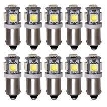 주차번호판 BA9S T4W T11 LED 전구 Canbus 4014 24 SMD 오류 없음 인테리어 독서 조명 자동차 주차 번호, 06 BA9S 5050 5SMD_01 White