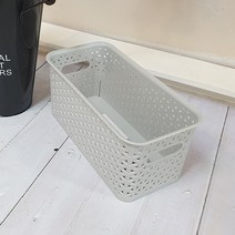 바스켓1호 그레이 21x11x11cm, 단품