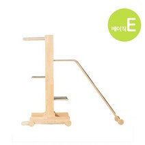 레써니 원목캣타워 고양이 놀이터 선반 캣트리 E타입, 단일옵션