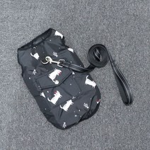 강아지 할머니 꽃무늬 시골 수면 패딩 김장조끼 조끼 아메리칸불리옷 대형견 프렌치불독옷 2개월강아지옷 명품옷 후리스 중형견, 단일