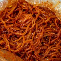 [젓갈이야기 도매] 오징어 진미채무침 4kg/12kg, 12kg