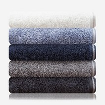 송월타월 솔리드 뱀부얀 혼방사무지190g, 1개, 진회색