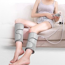다리혈액순환 공기압마사지기Leg Massager Calf Air Pressure Home Electric Elderly Hot Compress Pedicur, 01 Grey plug in, 01 Grey plug in