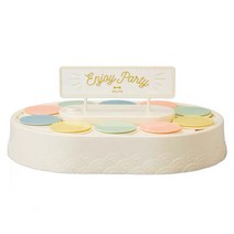 회전 초밥기계 미니 컨베이어 가정용 디저트 플레이팅 회전식 스시, 블랙