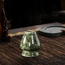 말차차선 도구 보이차 다도세트 차칙 브러쉬전문가용 차 거품기 거치대 전통 말차 용기 거치대 스탠드, 03 green