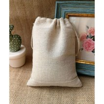 자연 린 넨 쥬얼리 선물 가방 8x10cm 9x12cm 10x15cm 팩 50 사용자 지정 로고 자루 파티 캔디 메이크업 황 마 포장 주머니, 13X17CM, 50봉투 인쇄 안됨