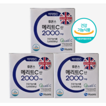 휴온스 메리트C산 2000mg 1세트에 90포, 4박스 x (2g x 90포)/총12개월분, 4개