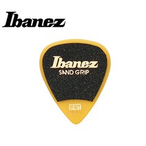Ibanez - Grip Wizard Sand Grip Pick 1.0mm / Tear Drop - Yellow (PA14HSG-YE), *, *, *