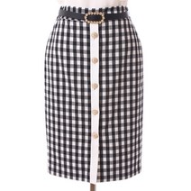 [백화점매장 정품출고] 모조에스핀 [정상가 479 000원] 보석단추 스커트 S212MSD133