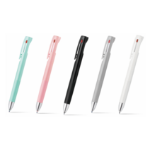 제브라 블렌 3색 유성볼펜 진하고 부드러운 에멀젼 잉크 0.5mm 0.7mm BLEN 3C, 0.5mm 그레이 (B3AS88-GR)