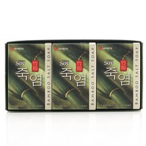 세이 세안모공 죽염대나무비누 100g 3개 피부미용효과 세이/세안모공/죽염대나무비누/100g/3개/피부미용효과, 단일 수량
