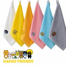 pdg# 주방 타올 카카오프렌즈 핸드타올 6P셋트 벌크 카카오 수건 손, q#@상품선택@-