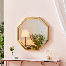 에이스홈 코코 정팔각 벽거울, 골드 / MA009_GLD, 700