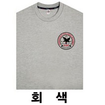 HID 원형마크 2버젼 특양면 맨투맨 티셔츠