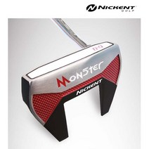 니켄트골프 정품 / Nickent Monster Putter 몬스터 투 레드라인 퍼터 NICK-001 (말렛형)