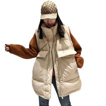 COSYEVNO 긴면 패딩 조끼
