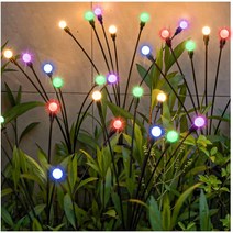 txzzy 방수 태양광 정원등 화원등 6LED 별빛 흔들림등입니다, 4개, 변색