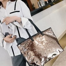 G124437_스팽글 숄더백 쇼퍼백