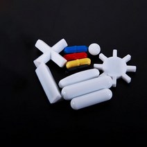 호모믹서 균질화 기계 실험실용 교반기 자기 삼각형 원통형 기어 크로스 컬러 구형, 5x42mm Gear teeth