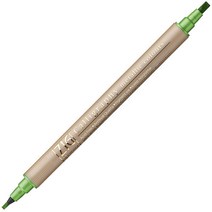 ZIG 캘리그라피 메탈릭 마카 MS-8400 낱개, LIGHT GREEN