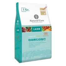 네츄럴코어 에코1 유기농 양고기 애견사료 큰입자, 4kg