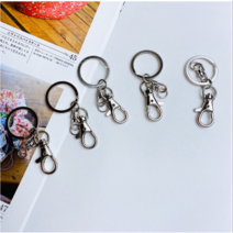 국산)니켈열쇠고리 실버 키체인고리(100개)