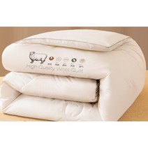 양모이불 천염솜 뉴질랜드 이불 양모 호주산 이불솜 겨울 양털, 200X230cm D