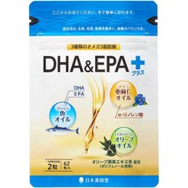 서플리먼트 日本薬師堂 일본 약사당 DHAEPA 플러스 62알 31일분 B086L1VMNC, 1개, One Color