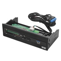 STW 3061 카드 리더기 5.25 인치 내부 다기능 대시 보드 전면 패널 USB3.0 포트 CF XD MS M2 TF SD 스마트 리더기 usb 3.0