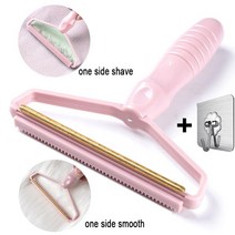고양이 털 제거 카페트 옷 돌돌이 빗 청소 흡착 애견 흡입기 브러시 fuzz fabric 면도기 dog cat hair 워셔블 롤러 보풀 패브릭 브러시 도구, 후크가 있는 핑크