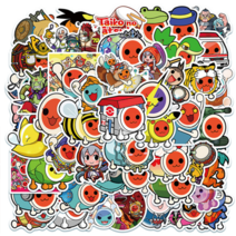 [당일출고] 태고의달인 캐릭터 일러스트 50매 스티커 굿즈 아이메 카드 꾸미기 다꾸 노트북 오토바이 이타샤 씰 리듬게임 음악게임 리겜 리게이 평오오 게임