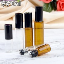 소분 공방용 다용도 유리병, 갈색 - 3ml