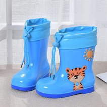 어린이 고무 신발 장화 귀여운 만화 유아 물 겨울 방수 Rainboots CSH1208