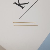 14k 골드필드 T핀 펜던트 귀걸이 목걸이 팔찌 DIY 부자재 재료, 1개