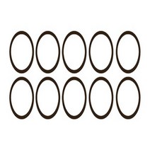 Sterling Seal OR90BRNVI910X10 910 90D O-Ring FKM/Viton Brown (Pack of 10), 1