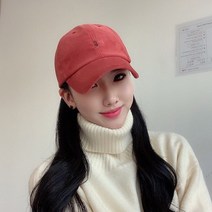 코듀로이 골덴 스몰로고 볼캡 모자 5color