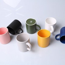 위즈라인 무광 머그컵 2사이즈, 상세설명 참조, 대/그레이