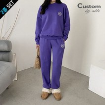 커스텀에이블 96양기모 맨투맨 밴딩팬츠 2종세트 C2212SE106D