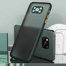 Pocco x3pro 케이스 Shockproof 무광택 실리콘 전화 poco x3 pro nfs poko x 3 3pro nfc 하드 백 커버 범퍼 코크스, [01] Poco x3 pro, [03] green1