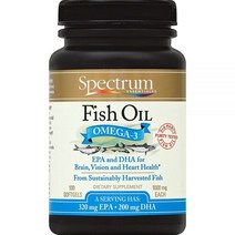 Spectrum Essentials 어유 오메가3 1000 mg 100 소프트젤