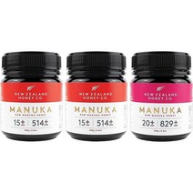NEW ZEALAND HONEY CO 생 마누카 꿀 스페셜 번들 UMF 15+ UMF 20+ 249g