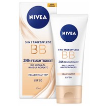 NIVEA BB Cream Moisture 독일 니베아 5in1 24시간 데이케어 BB크림 SPF 20+ 50ml 2팩