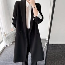 여성 숏코트 블랙 오버핏 자켓 반코트 롱코트 정장 바지 결혼하객룩 졸업식 입학식 복장